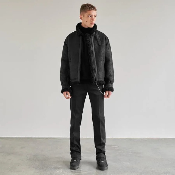 NWOT REPRESENT Shearling Jacket 100% Sheepskin Men’s Medium 5939